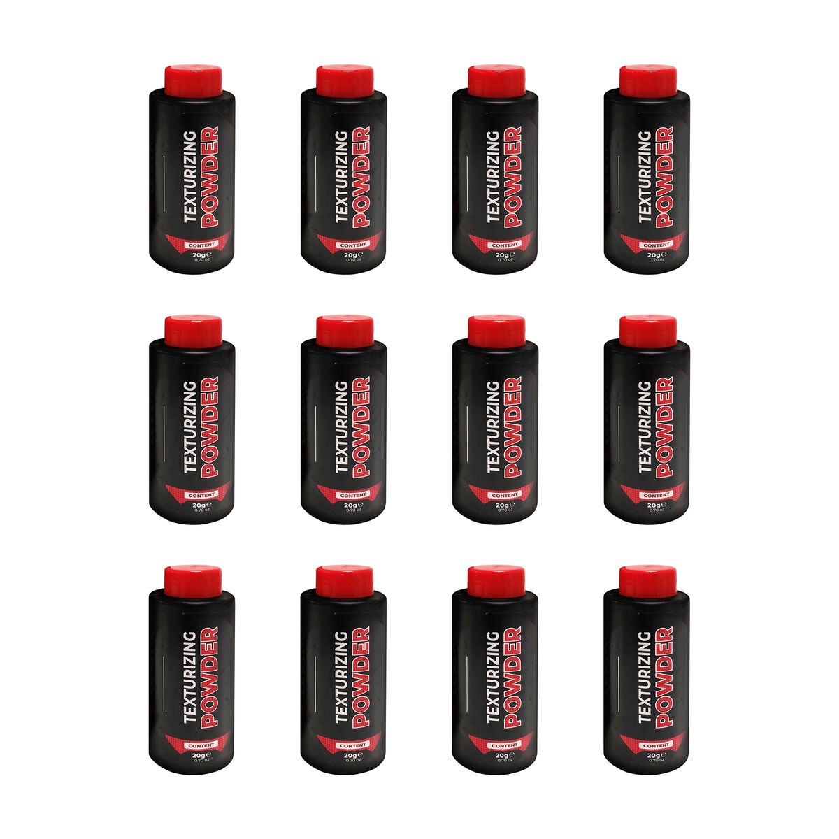 RHINO - Pack 12 Polvos de Textura 20g - RHINO.