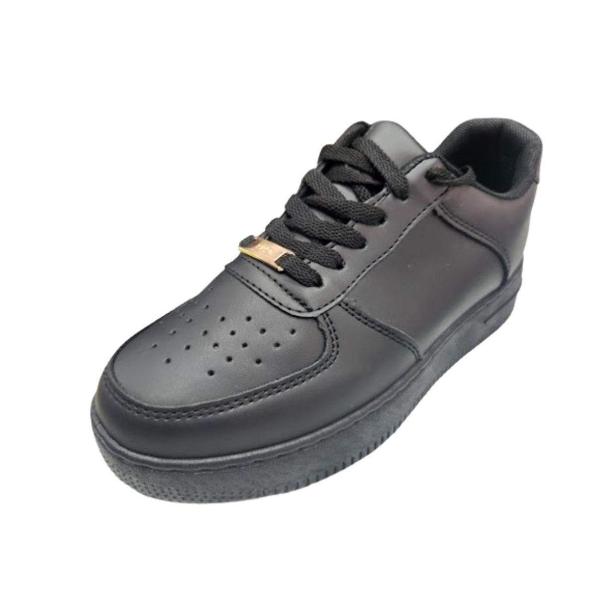 VINNYS OUTLET - Zapatilla Urbana Negro Escolar