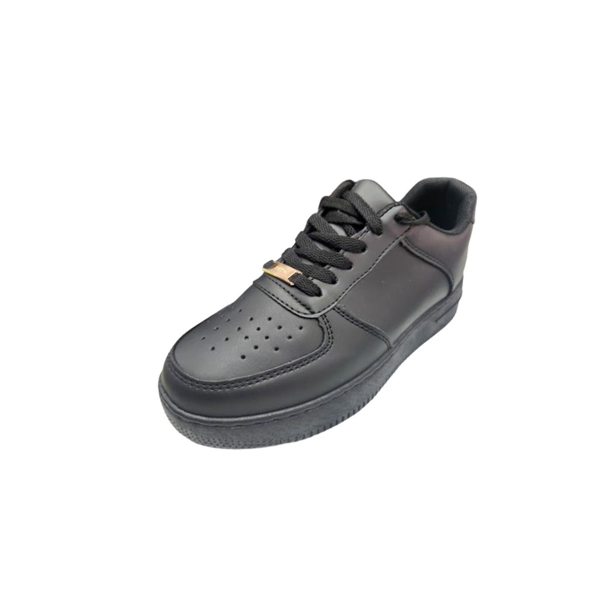 VINNYS OUTLET - Zapatilla Urbana Negro Escolar