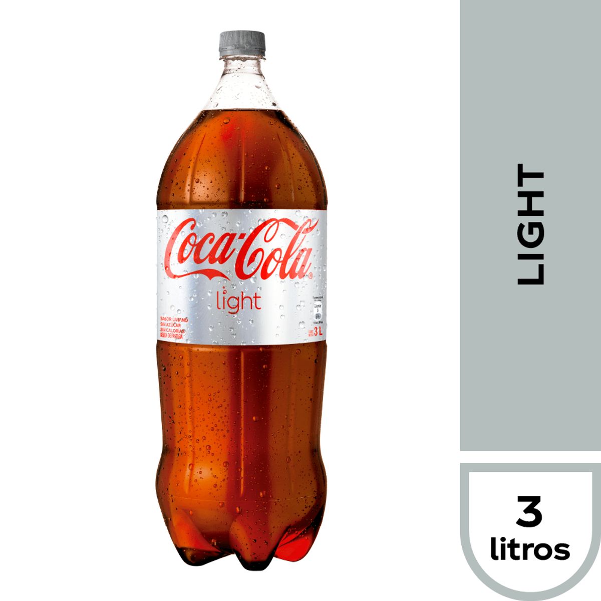 COCA COLA - 6x Bebida Coca Cola Light 3000cc