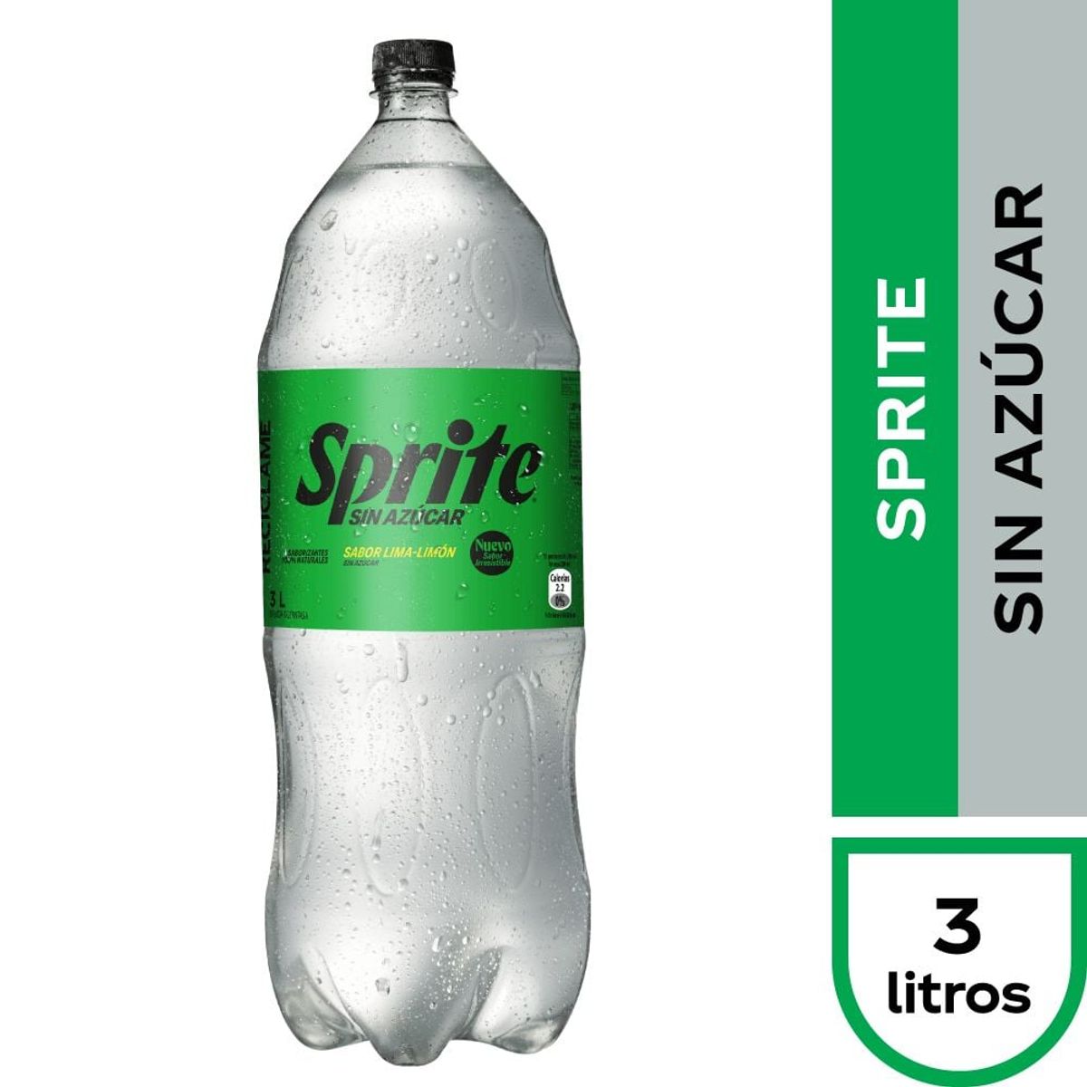 SPRITE - Bebida Sprite Sin Azúcar 3000cc