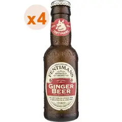 FENTIMANS - 4x Ginger Beer 200cc