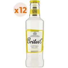 BRITVIC - 12x Agua Tónica 200cc
