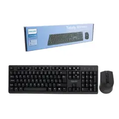 PHILCO - Kit Teclado y Mouse Inalambrico PPR6354K Negro