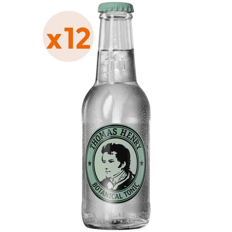 THOMAS HENRY - 12x Agua Tónica Thomas Henry Botanical Tonic 200cc