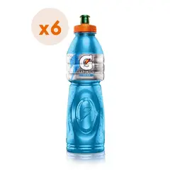 GATORADE - 6x Bebida Isotónica Cool Blue 750cc