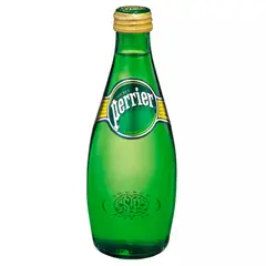 PORVENIR - Agua Mineral Perrier Con Gas Botella Vidrio 330cc