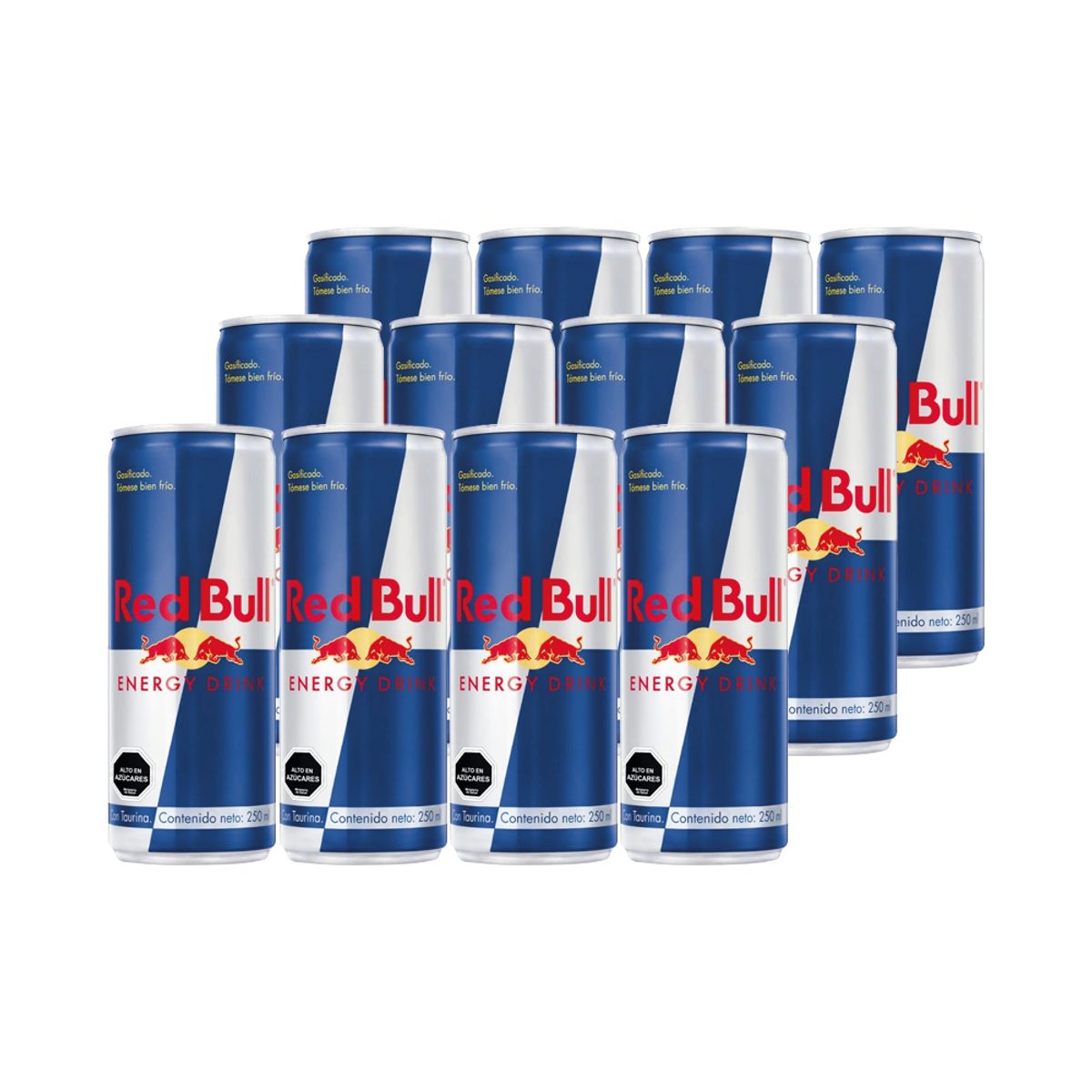RED BULL - 12x Bebida Energética Red Bull 250cc