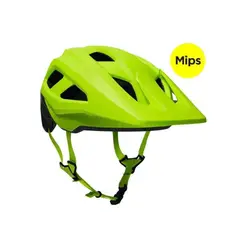 FOX - Casco Bicicleta Mainframe TRVRS Amarillo Talla M 55-59