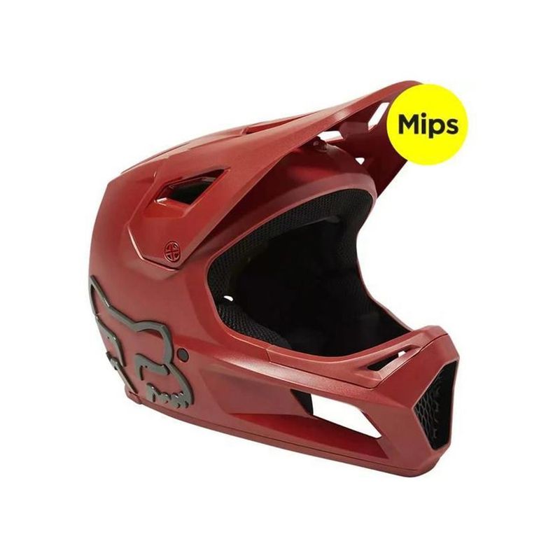 FOX - Casco Integral Rampage Rojo Fox Talla XL 61-62