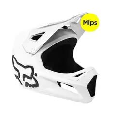 FOX - Casco Integral Rampage Blanco Talla XL 61-62