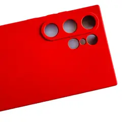 GENERICO - Carcasa Funda Para Samsung S24 Ultra Silicona Rojo
