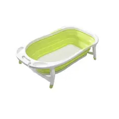 GENERICO - Tina Plegable Bañera De BebeVerde Baño Limpieza