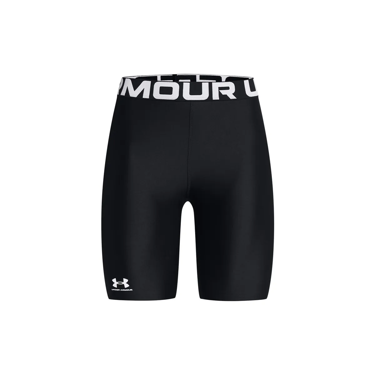 UNDER ARMOUR - Shorts HeatGear® de 8" para mujer Negro UNDER ARMOUR
