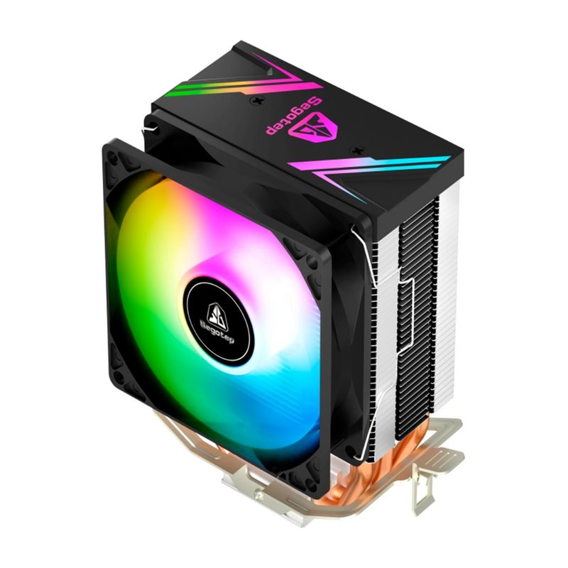 GENERICO - Disipador Cpu Segotep Lumos Gs4 Black Intel Lga1700am5
