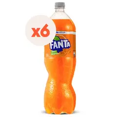 FANTA - 6x Bebida Zero 1500cc
