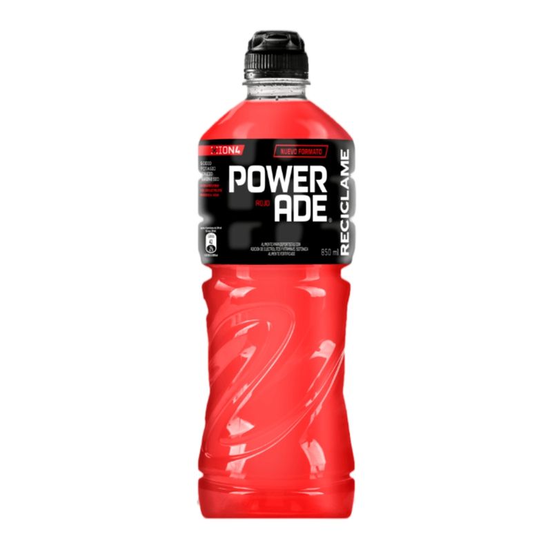 POWERADE - Bebida Isotónica Powerade Rojo 850cc