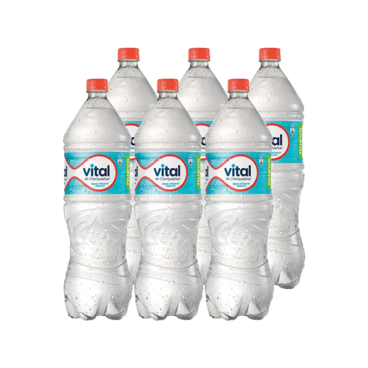 VITAL - 6x Agua Purificada Vital Sin Gas 1600cc