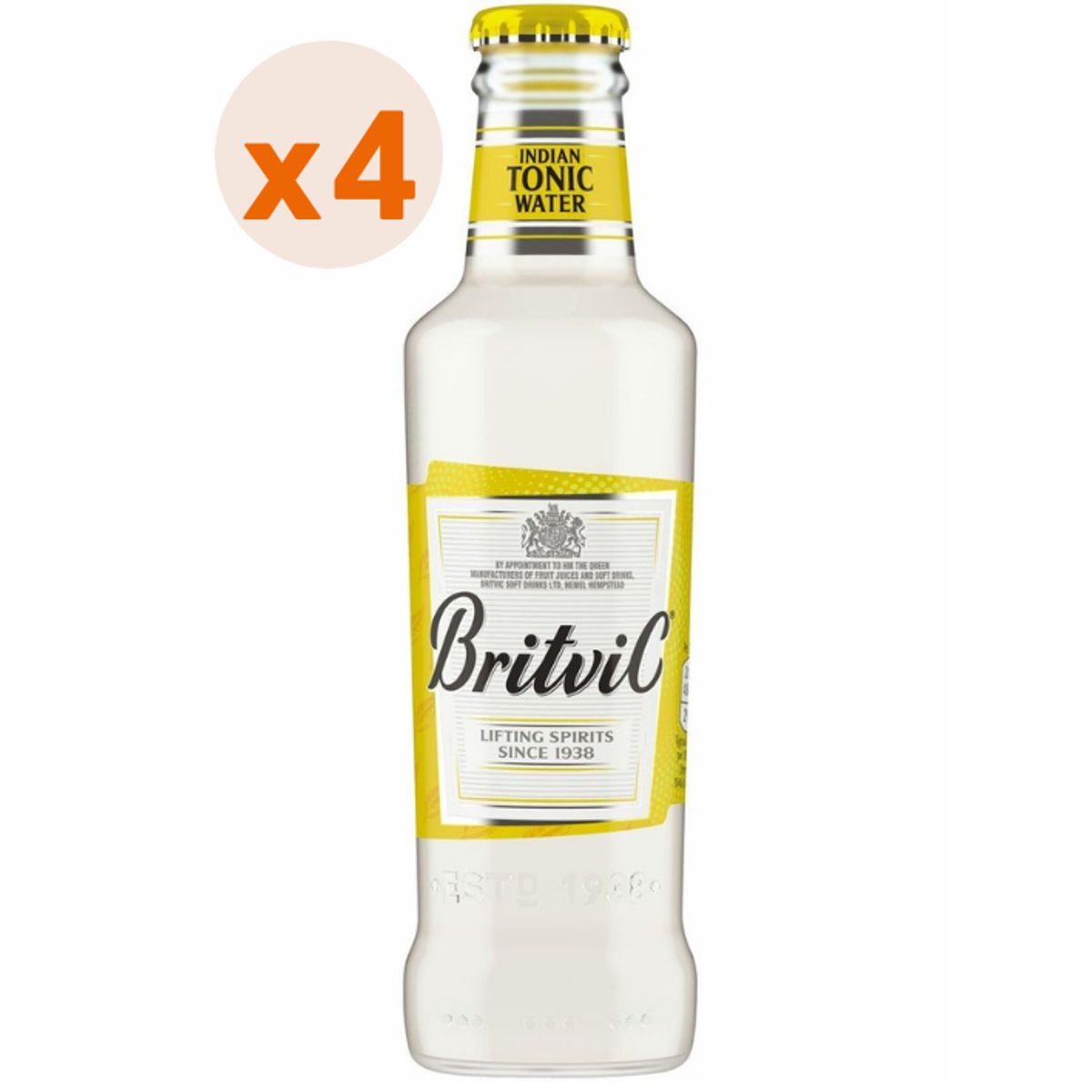 BRITVIC - 4x Agua Tónica Britvic 200cc