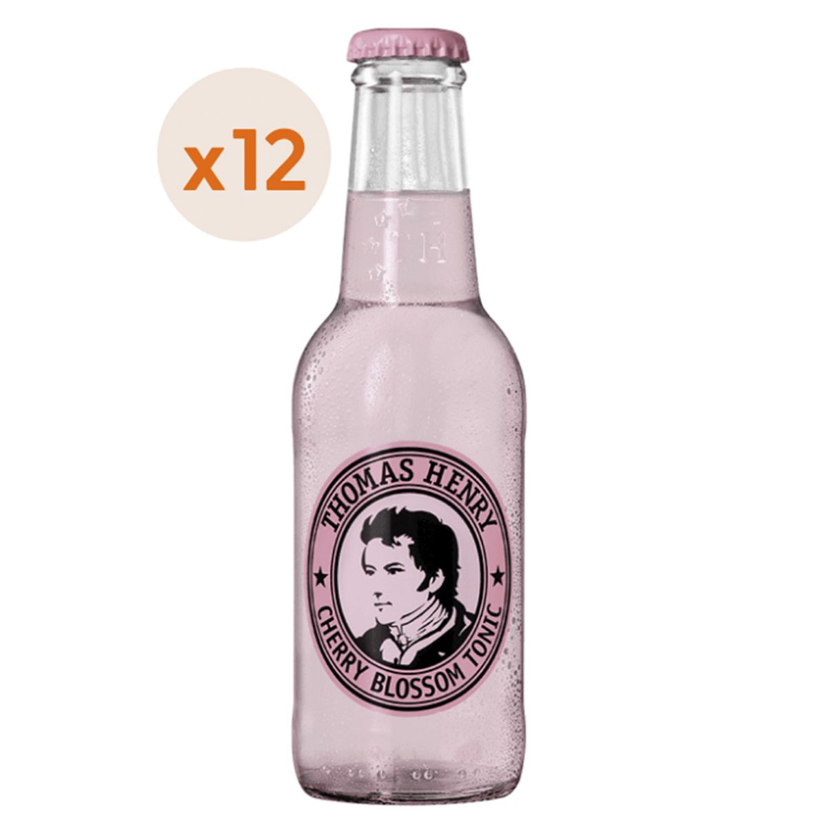 THOMAS HENRY - 12x Agua Tónica Thomas Henry Cherry Blossom 200cc