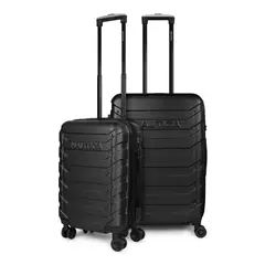 NAUTICA - Pack 2 maletas S cabina+Mediana Soho negro Negro