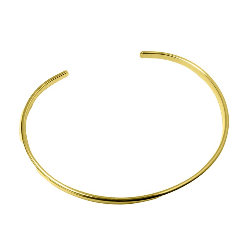 ANDREA COGGIOLA JOYAS - Pulsera Esclava Lisandra Enchapado Oro 18K