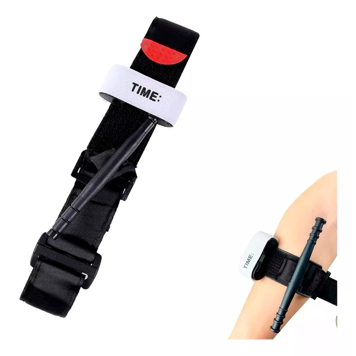 ONEDER - Torniquete Tactico Airsoft Camping Kit Primeros Auxilios X 2