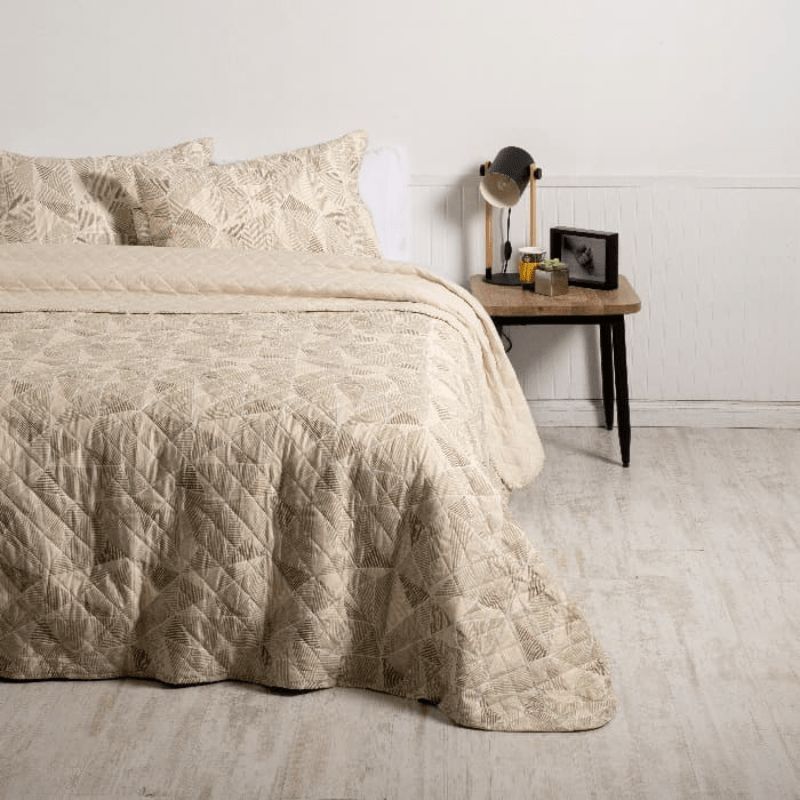 MASHINI - Quilt 1.5 Plazas Cosido Trapecio
