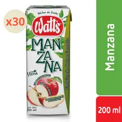WATT`S - 30x Jugo Watts Manzana Normal 200cc