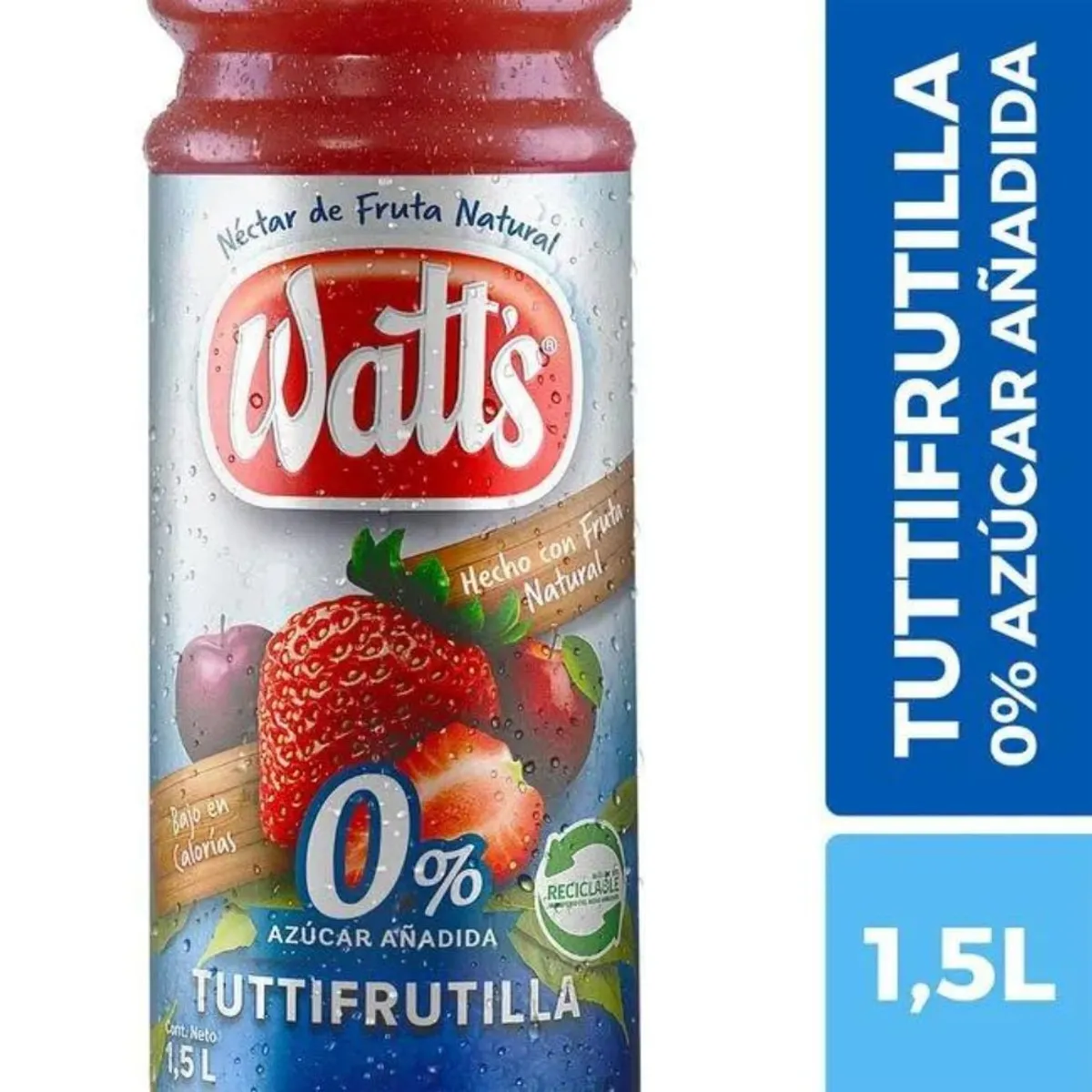 WATT`S - Jugo Watts Tuttifrutilla Light 1500cc