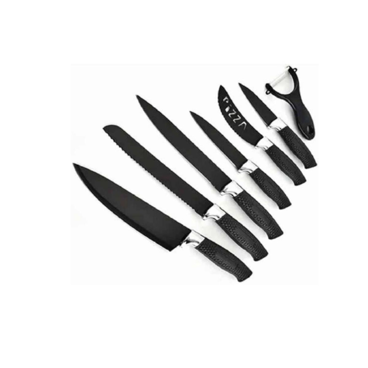 GENERICO - Set de cuchillos 7 piezas -