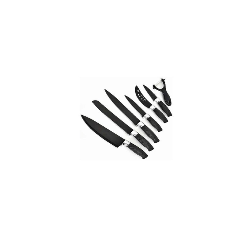 GENERICO - Set de cuchillos 7 piezas -