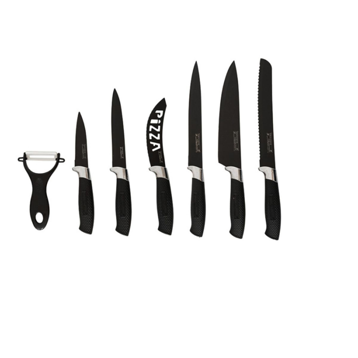 GENERICO - Set de cuchillos 7 piezas -