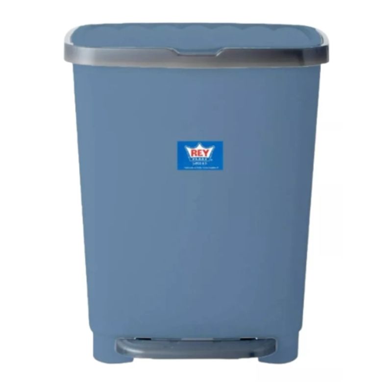 REYPLAST - Basurero De Pedal 25 Litros - Azul