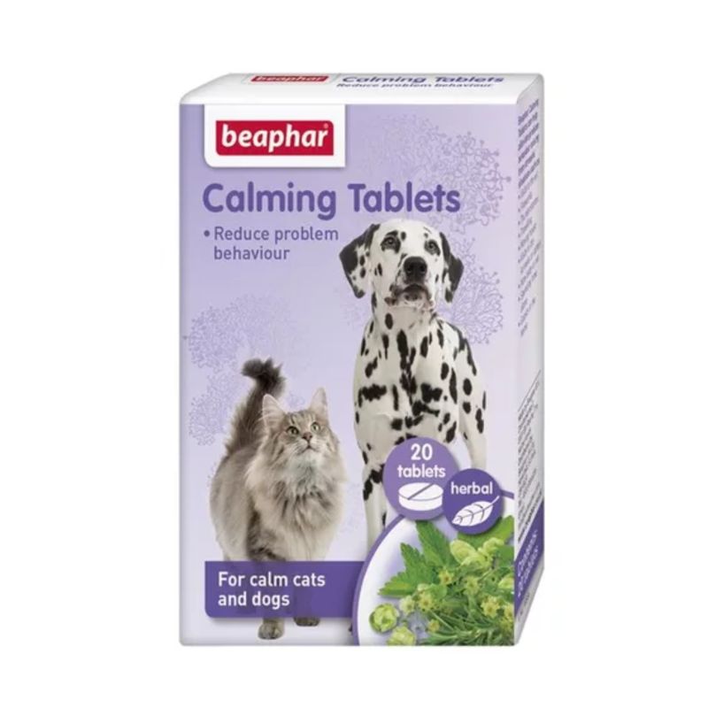 BEAPHAR - Collar Calming Tablet Beaphar Para Perrogato 20tabletas