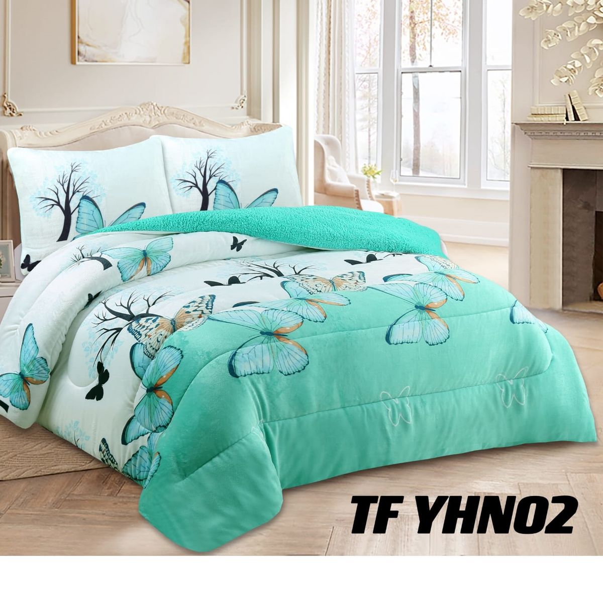 GENERICO - Cobertor de invierno Cubrecamas de Plush con Chiporro 2 Plazas