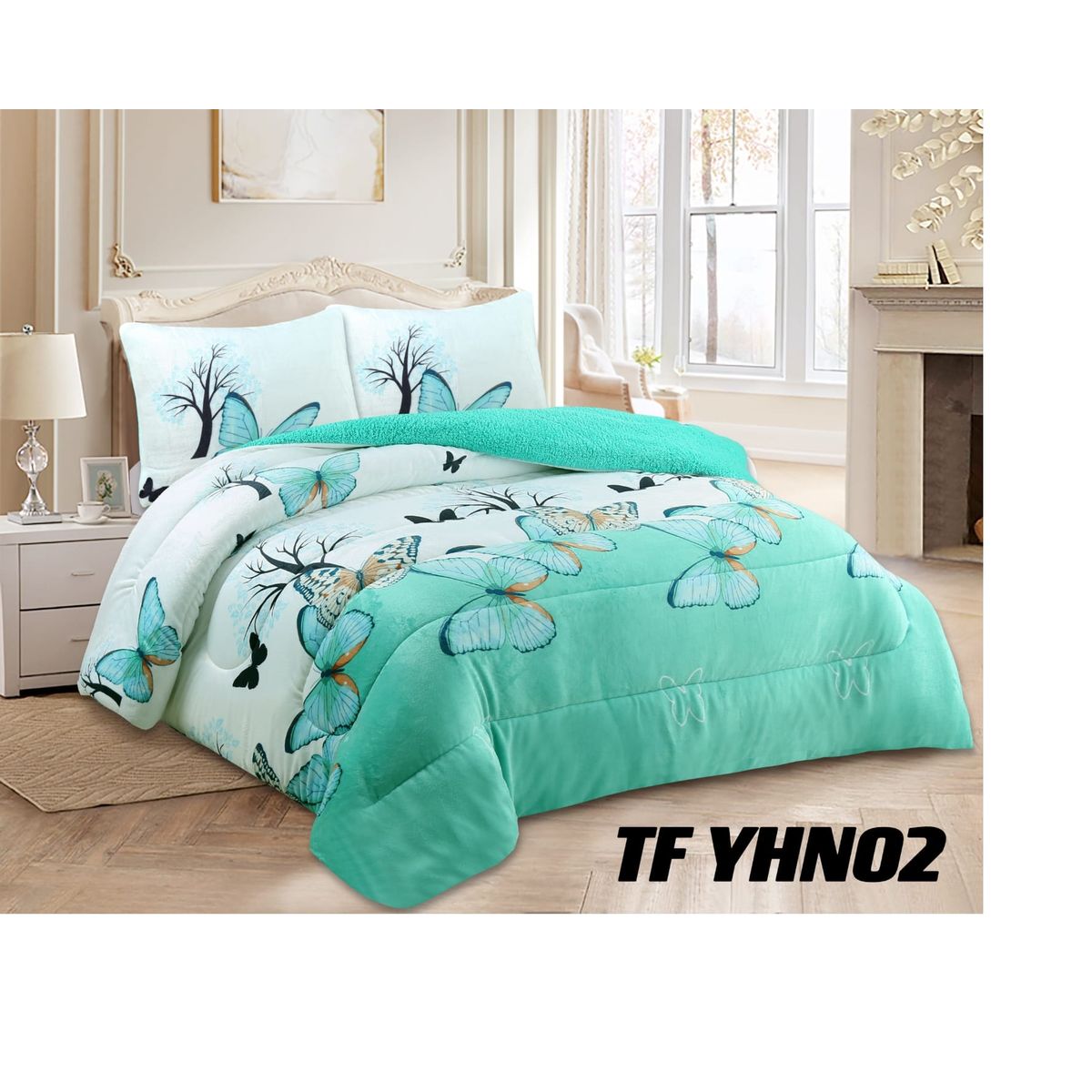 GENERICO - Cobertor de invierno Cubrecamas de Plush con Chiporro 2 Plazas