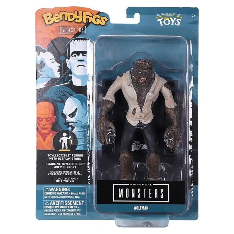 GENERICO - El Hombre Lobo - Bendyfigs - Coleccionable