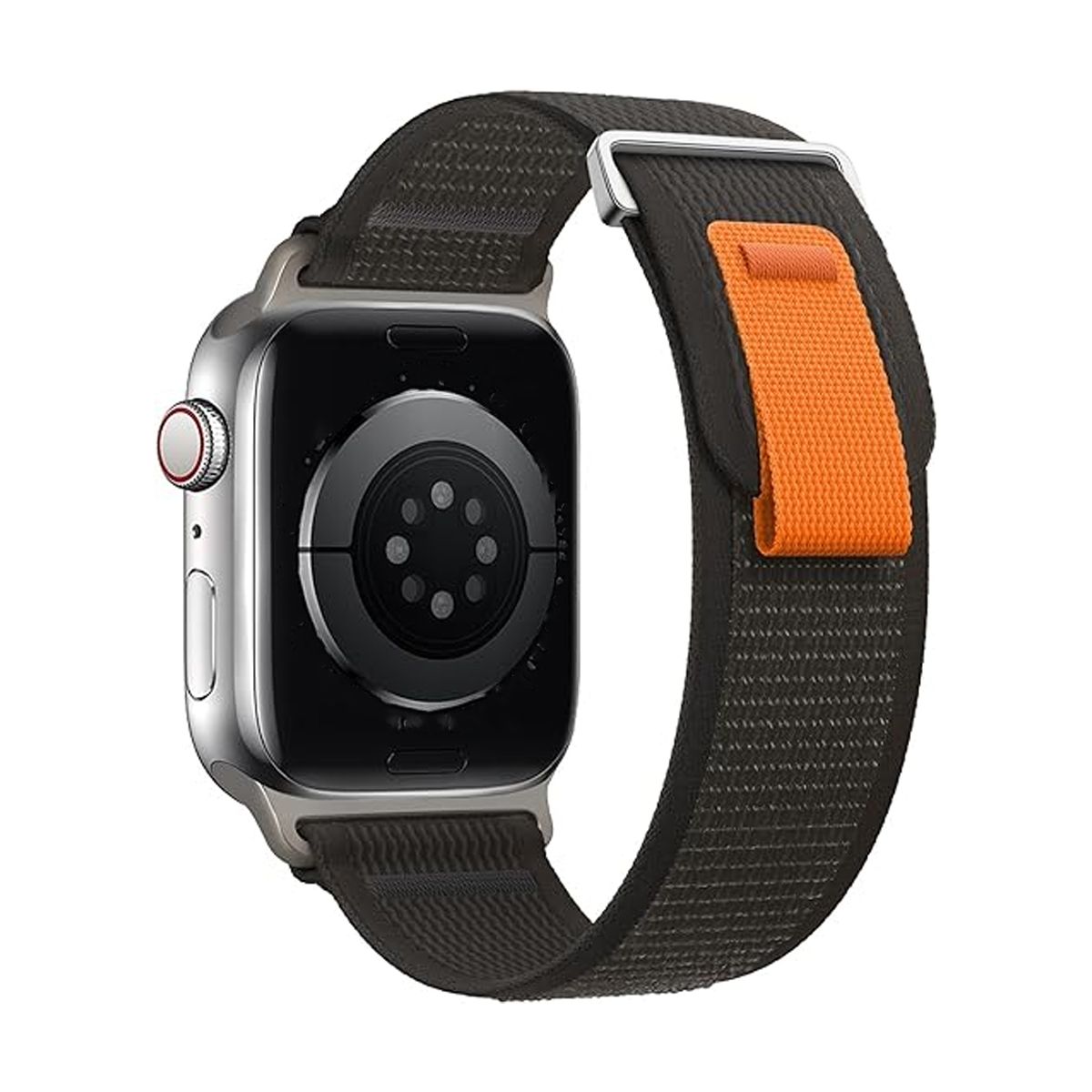 GENERICO - Correa Trail para Apple Watch Nylon Negra 38 40 41mm