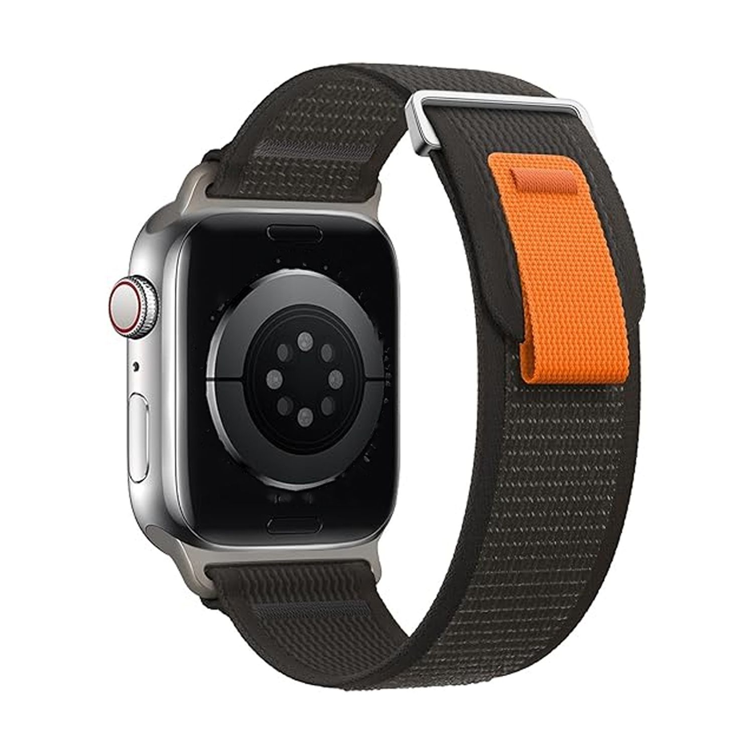 GENERICO Correa Trail para Apple Watch Nylon Negra 38 40 41mm