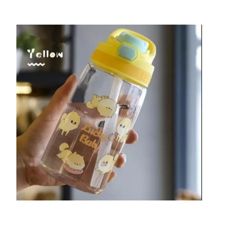 GENERICO - Botella linda de agua de plastico para niños