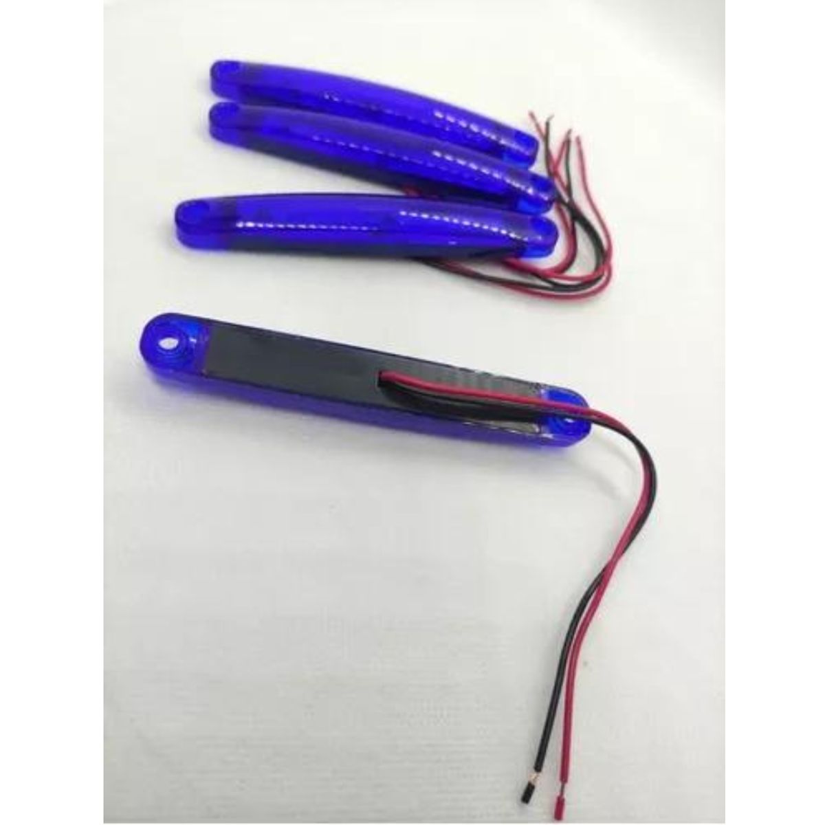 GENERICO - X4 Luz Led Posicion Lateral 1224v Auto Camion Grua AZUL