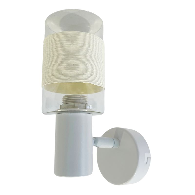 HB LEDS - Pack 3 Foco Apliqué Simple E-14 Zaurak Blanco Ampolleta Cálida