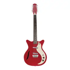 DANELECTRO - Guitarra Eléctrica Vintage 12 Cuerdas-Red