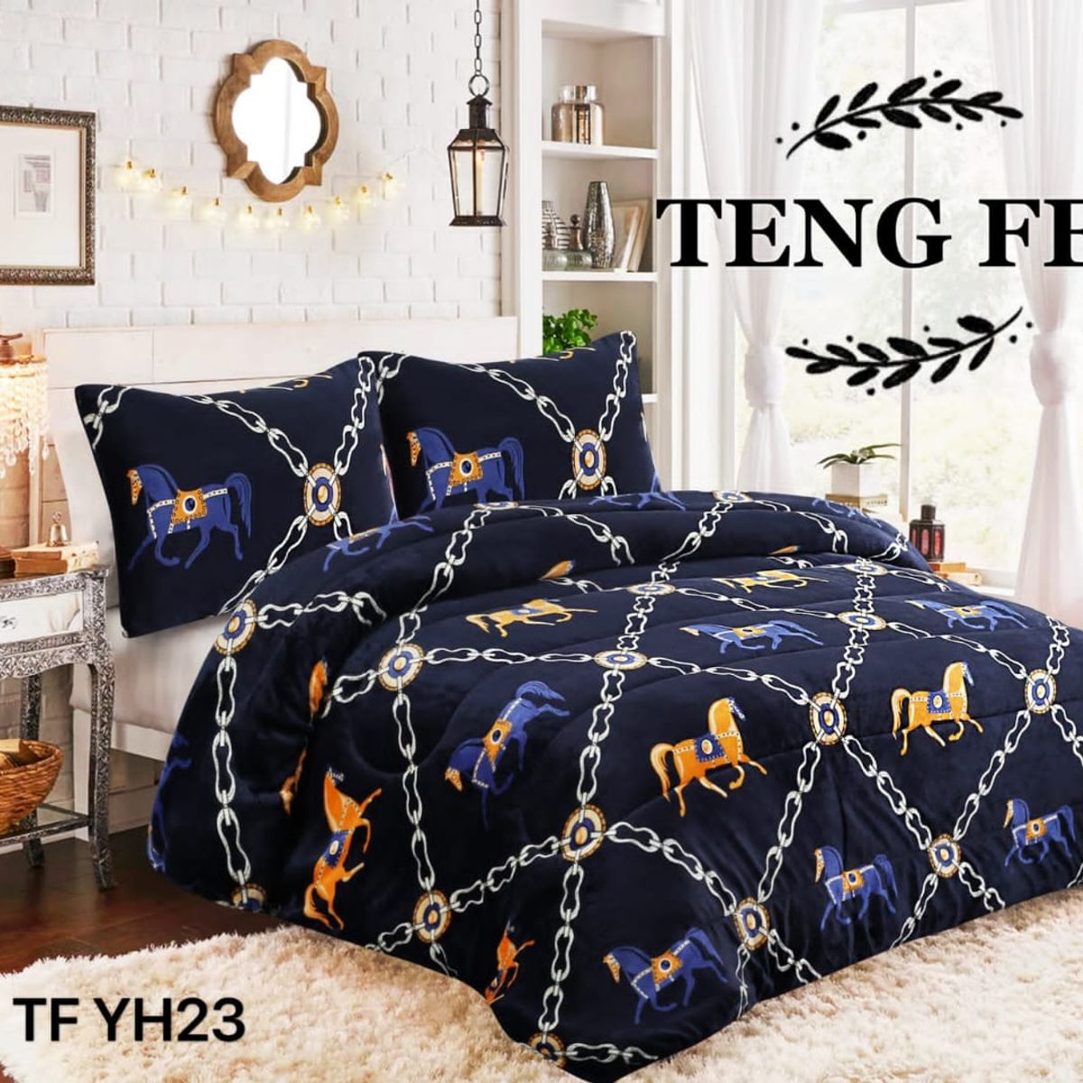 GENERICO - Cobertor de invierno Cubrecamas de Plush con Chiporro 2 Plazas