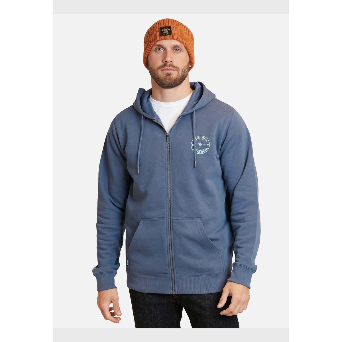 RIP CURL - Poleron Rc Surf Co Azul Marino Hombre Rip Curl