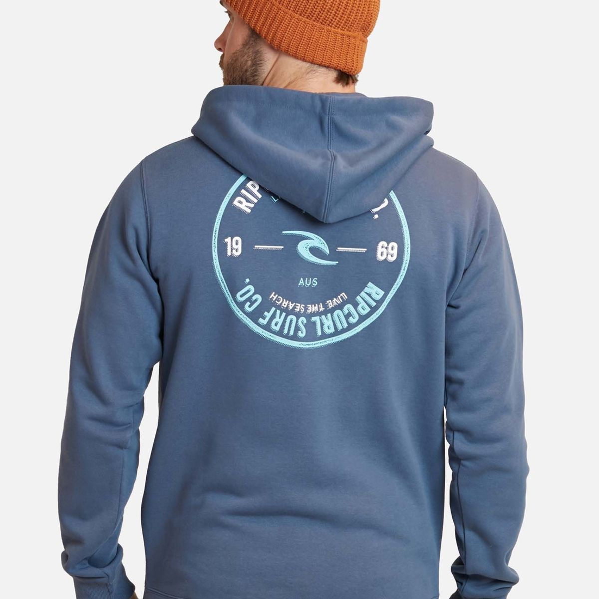 RIP CURL - Poleron Rc Surf Co Azul Marino Hombre Rip Curl