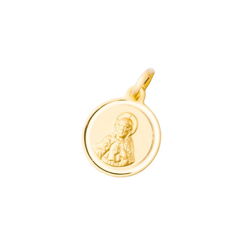 JB JOYAS BARON - Colgante de Oro 18kt Sagrado Corazon 16mm