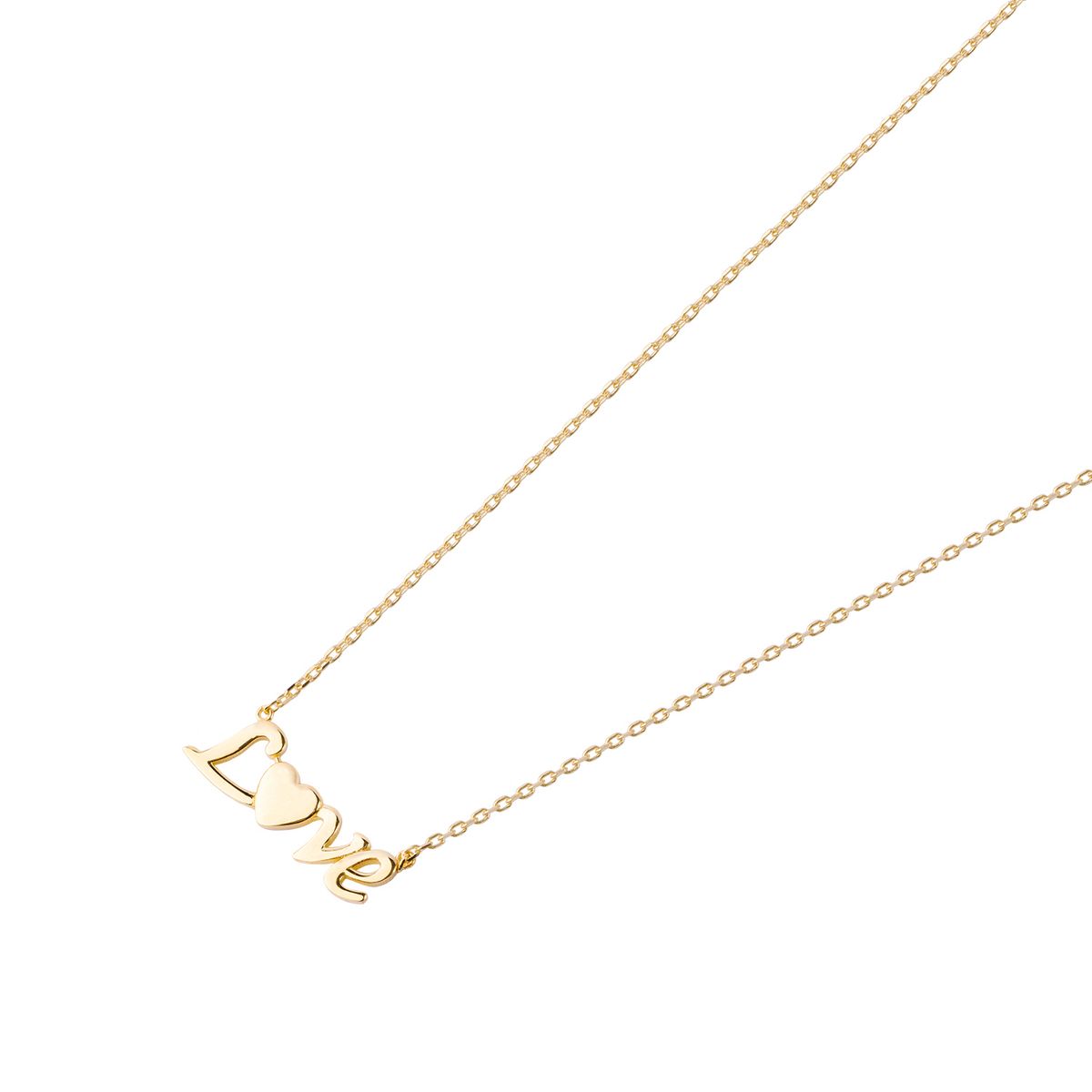 JB JOYAS BARON - Collar Oro Amarillo 18kt Modelo Love