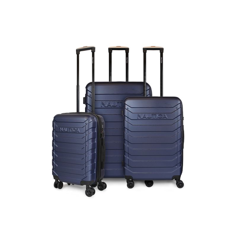 NAUTICA - Set 3 Maletas cabina+mediana+grande Soho azul Nautica